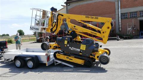 Platform Basket rail access platform RR9200 4