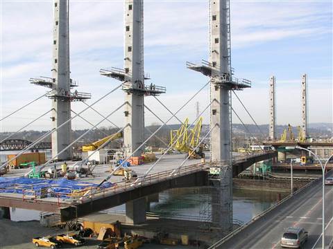 Mast climbing platforms from Fraco have been used for a $198 million project in Pitt Meadows, B.C., Canada.